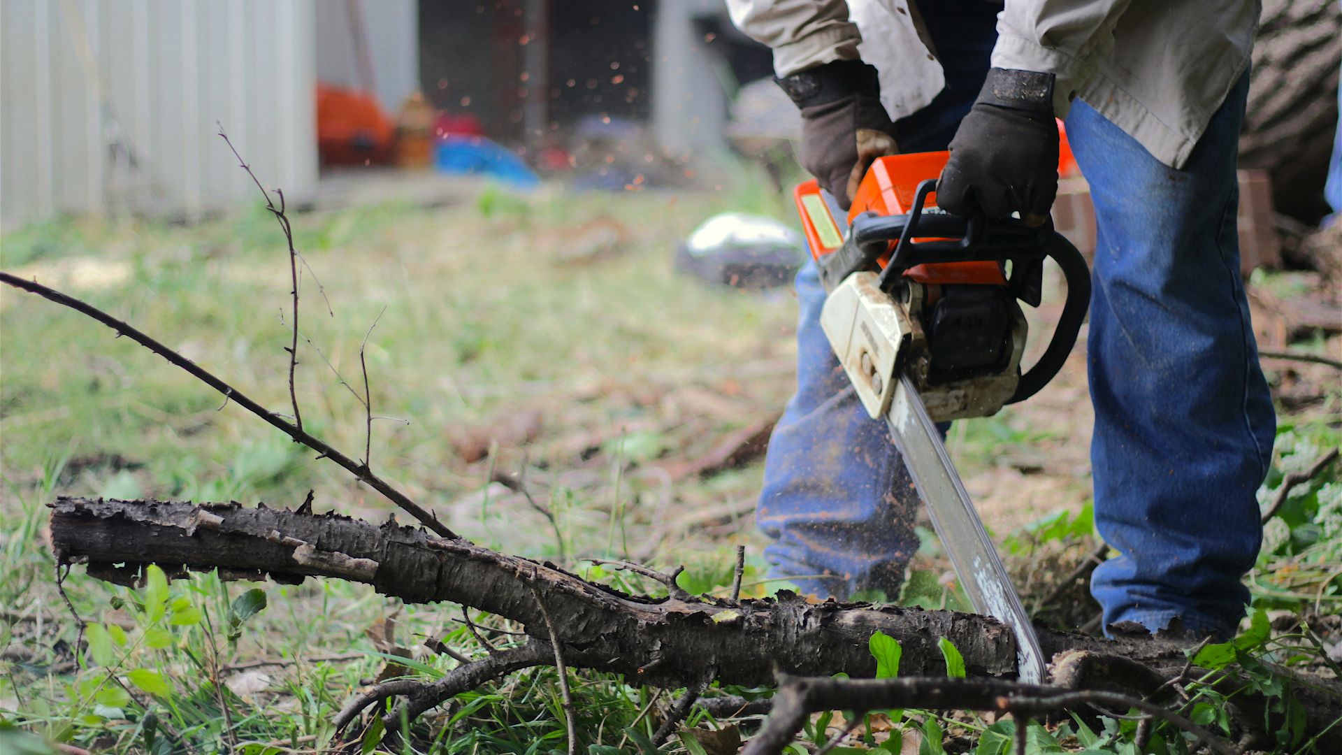 4. Travaux de jardinage et ratissage