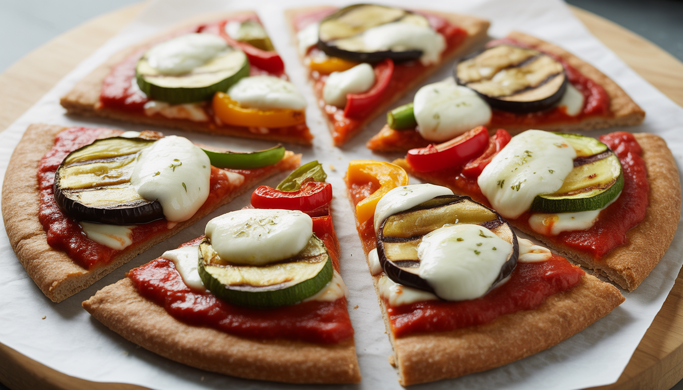 10. Pizza maison à la pâte complète