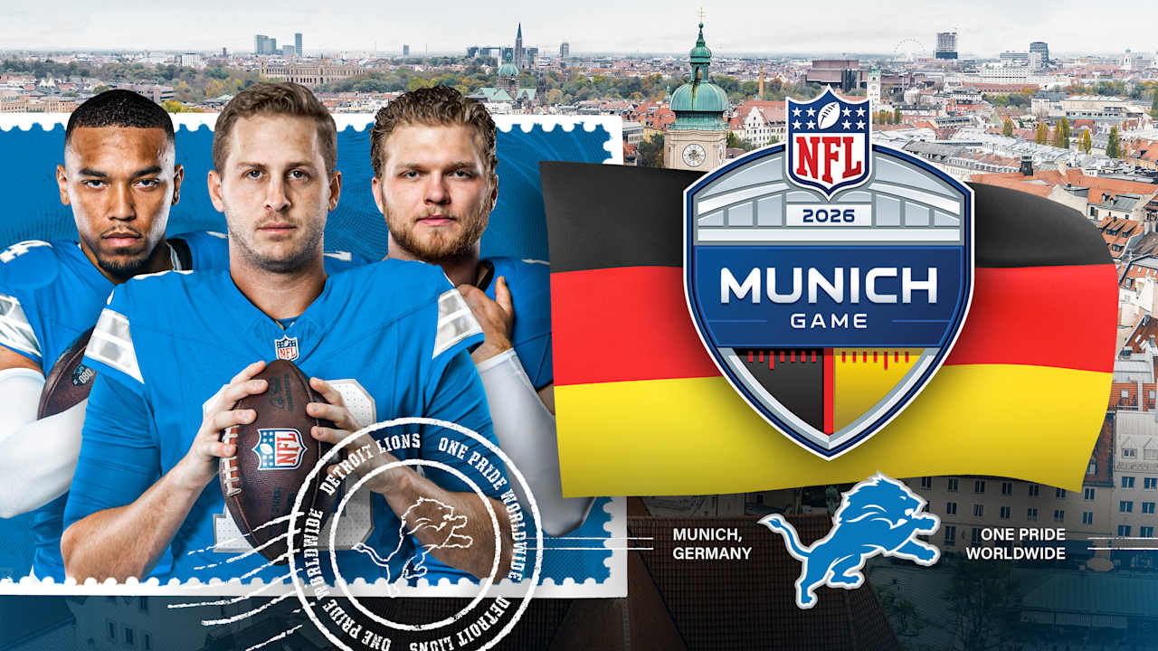 The Detroit Lions will be heading to Germany