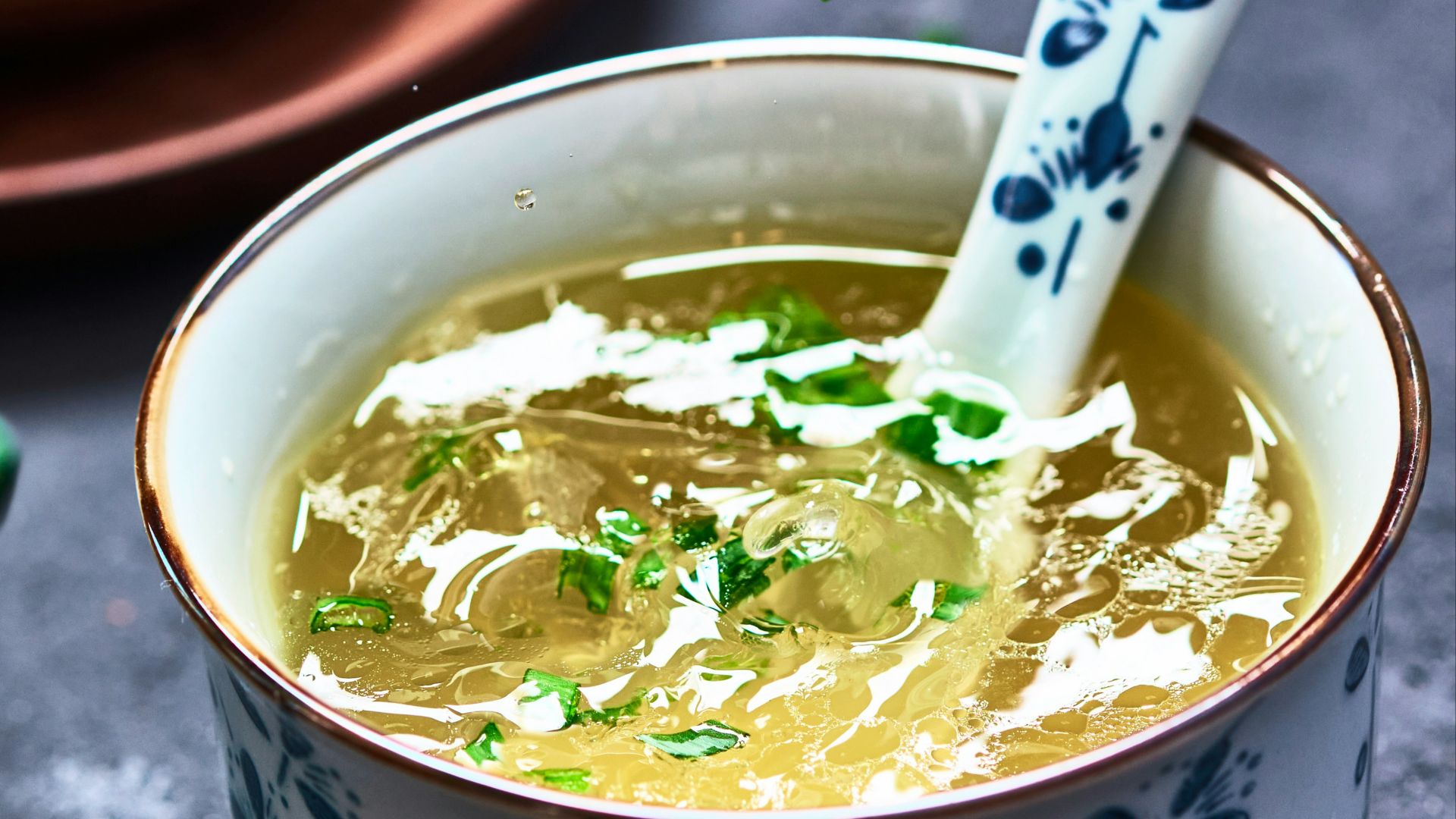 19. Soupe miso avec riz et poisson