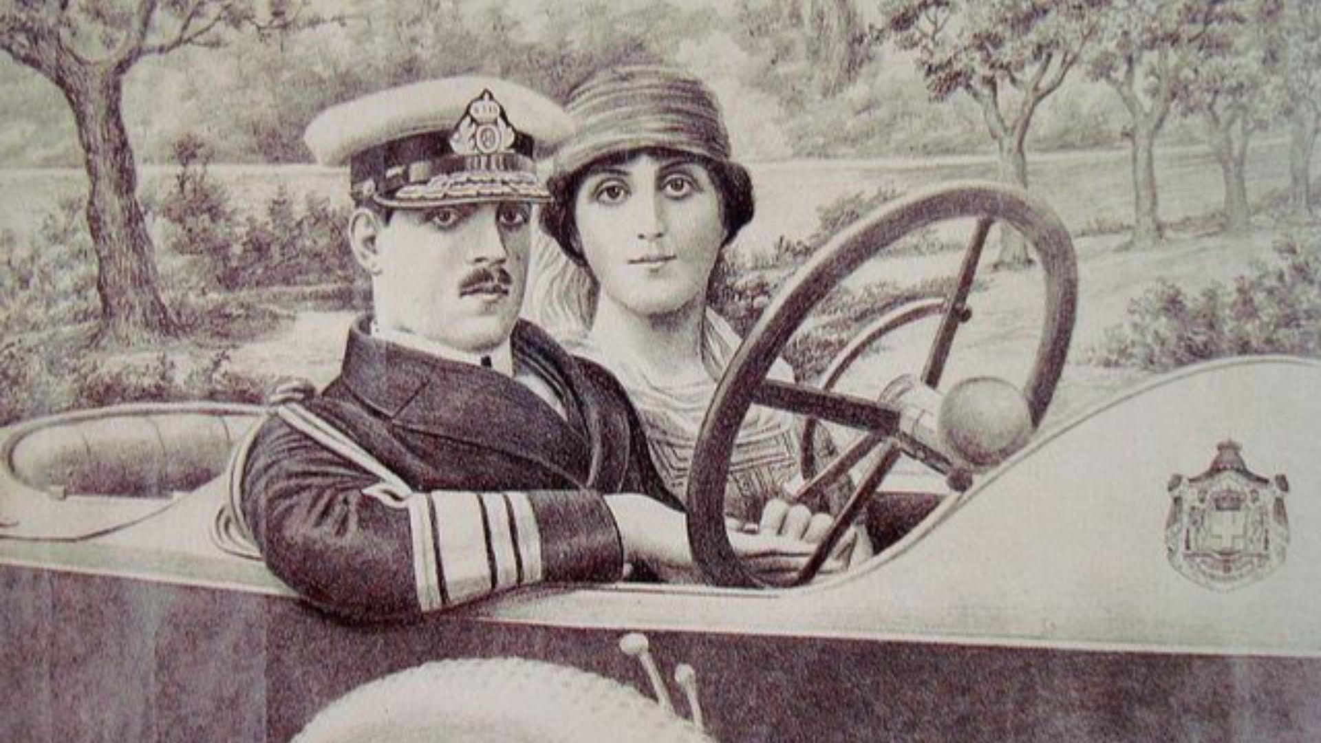 10. Alexandre de Grèce et Aspasia Manos, 1919