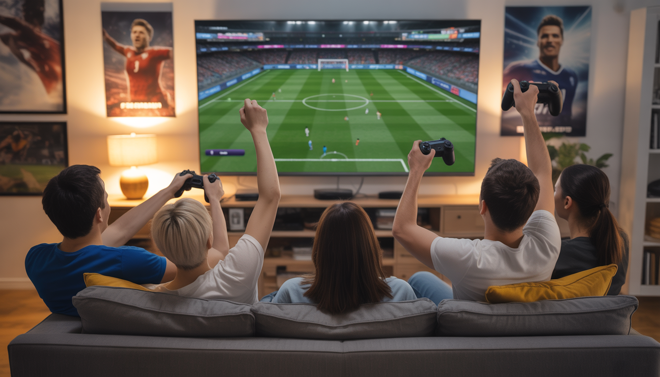 8. Les jeux de sport : la compétition sur écran