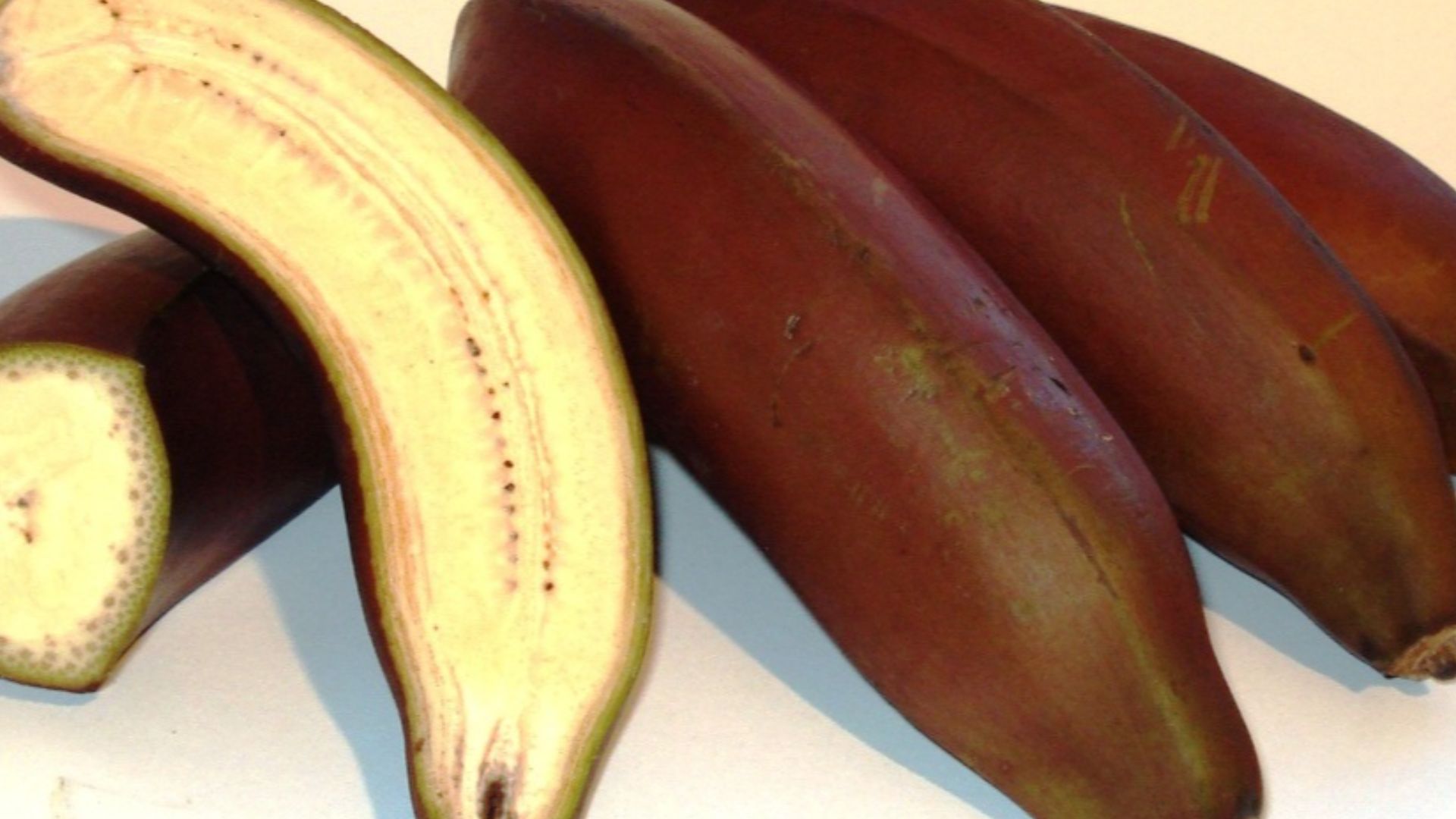 20. Bananes rouges rares