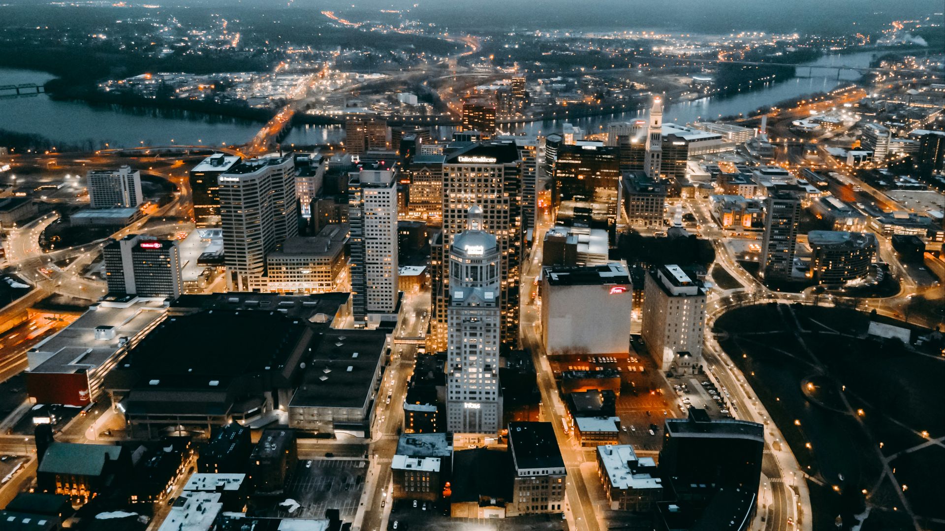 8. Les collines de Litchfield depuis Hartford