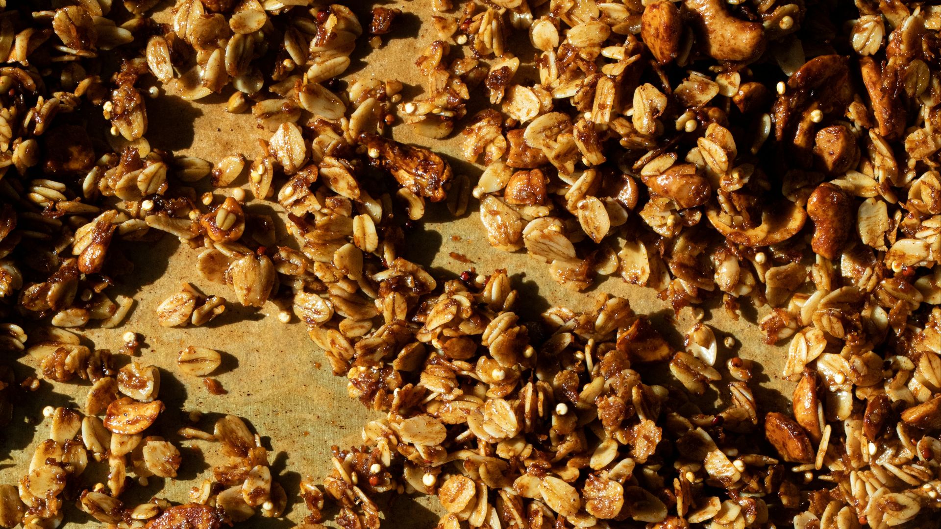 15. Granola à faible teneur en sucre