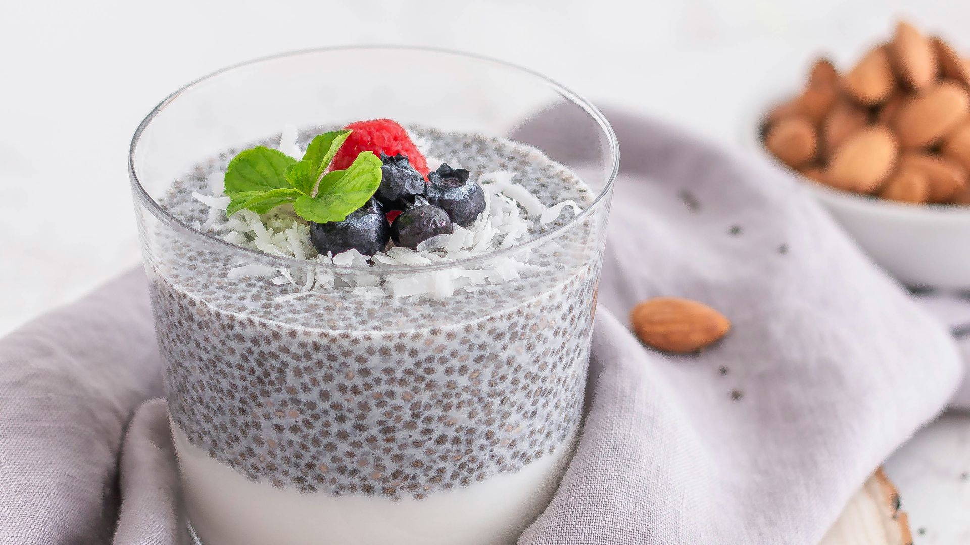13. Pudding au chia et aux baies