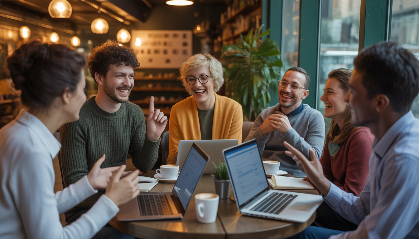 8. Rejoins une communauté motivante