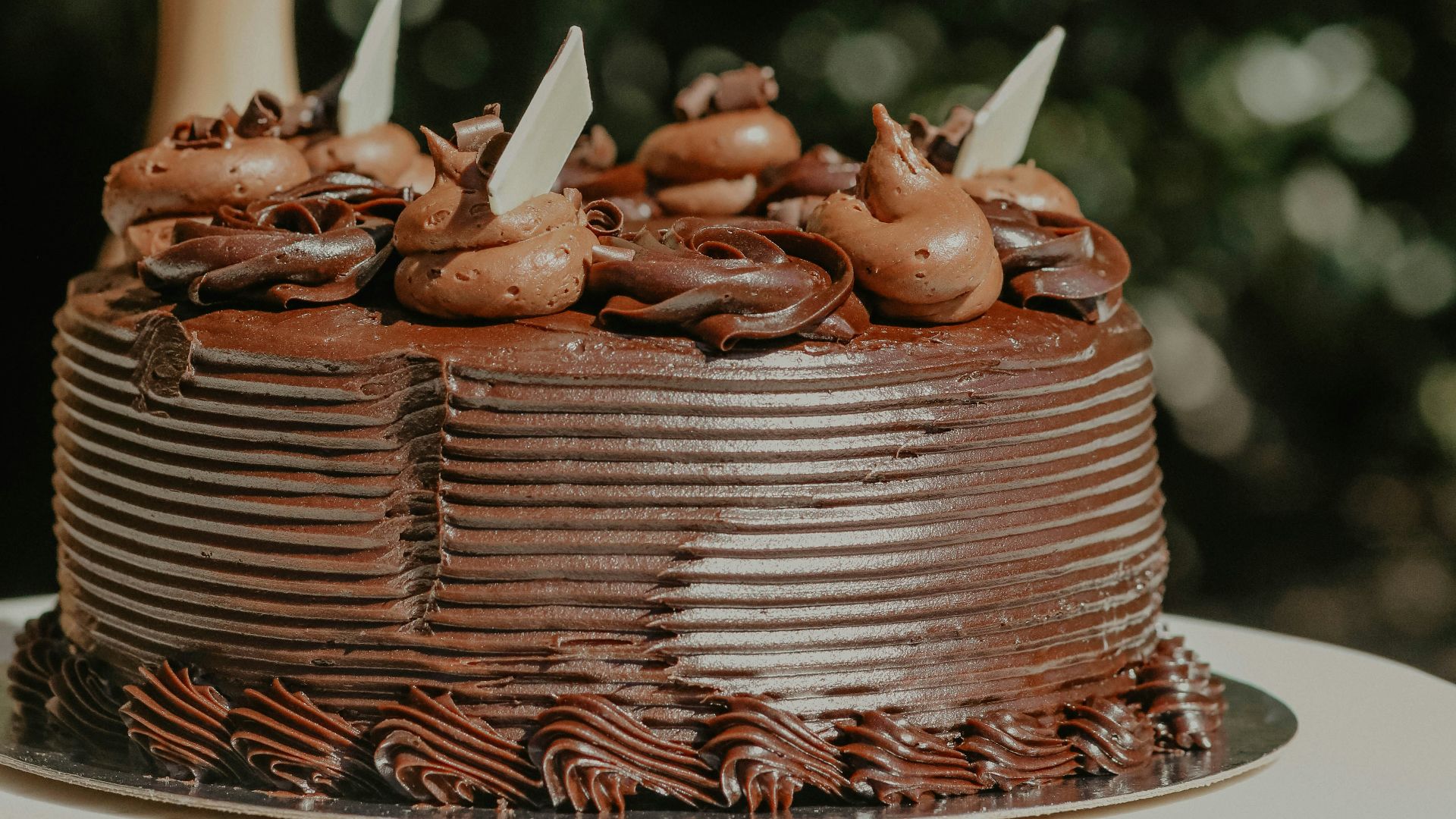 8. Tunnel de gâteau au fudge