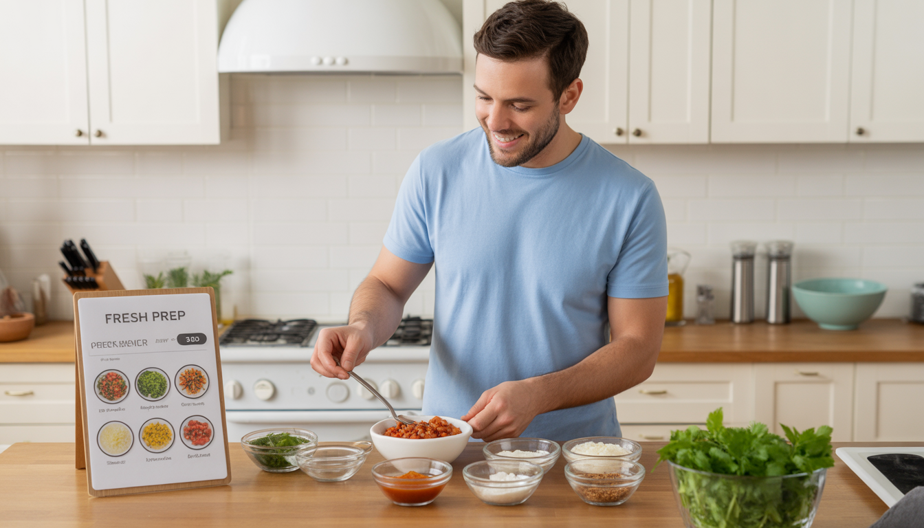 3. Teste Fresh Prep pour des recettes originales