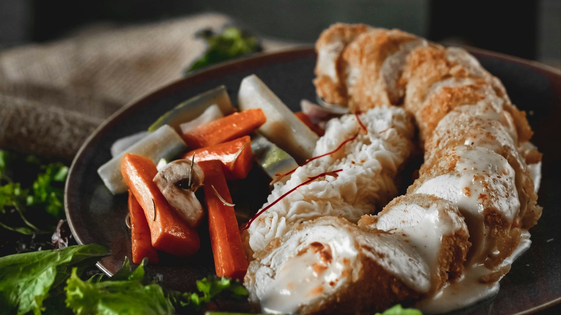 17. Poulet cordon bleu