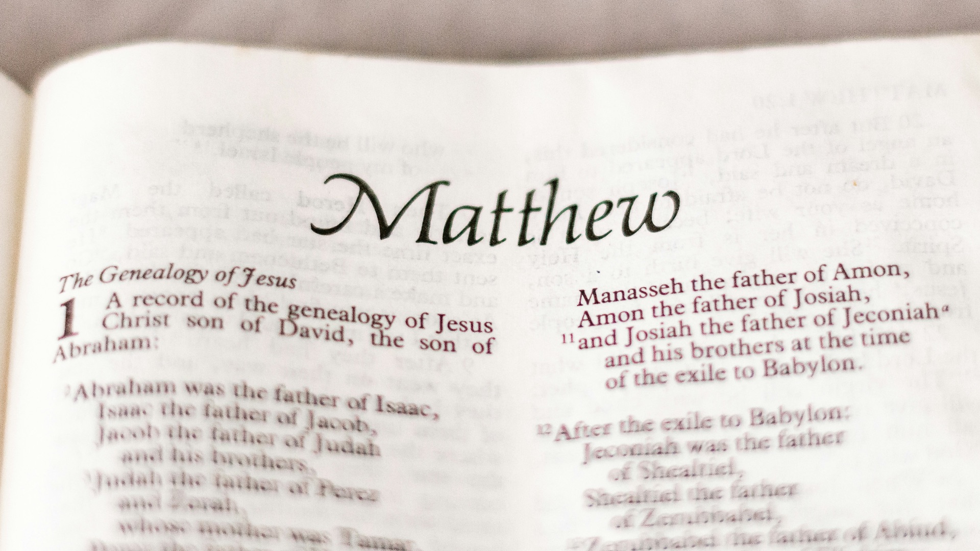 5. La Bible de Vesey Street