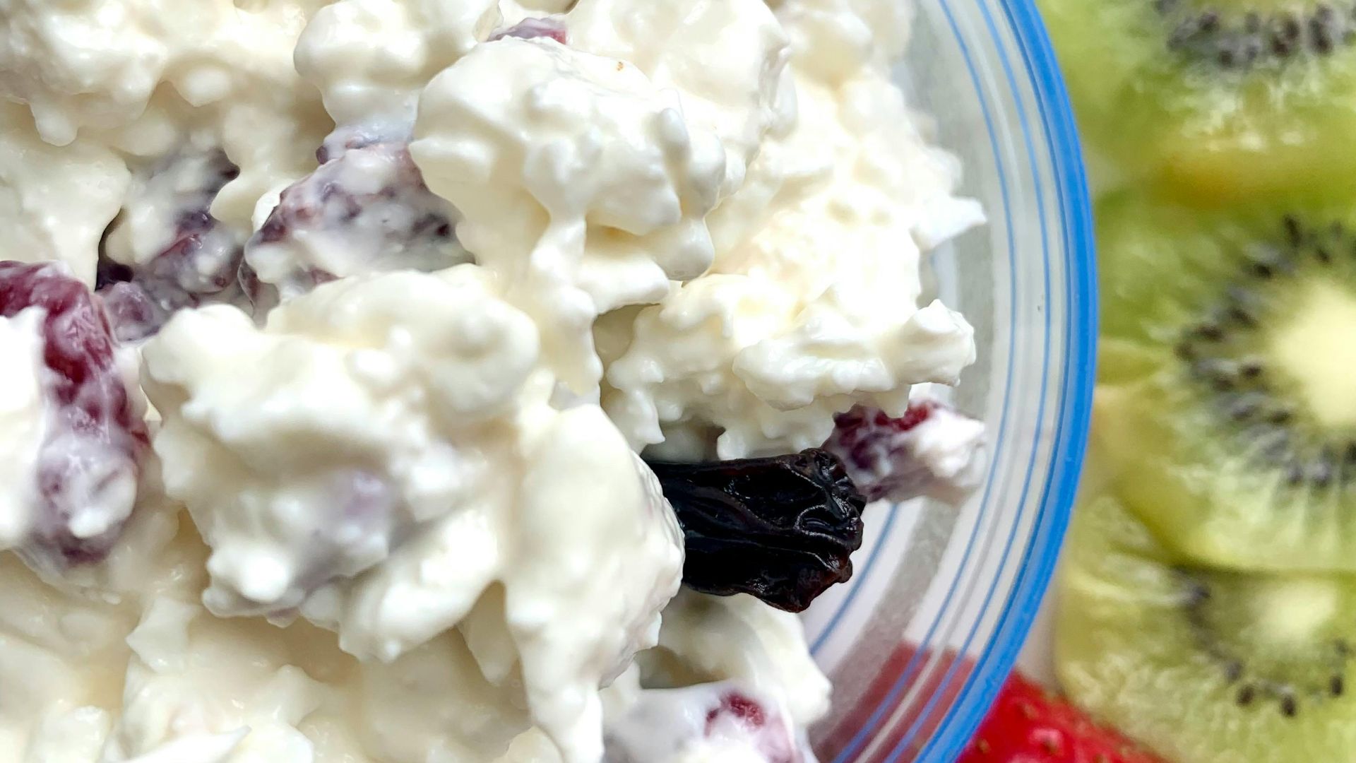 8. Fromage cottage aux fruits