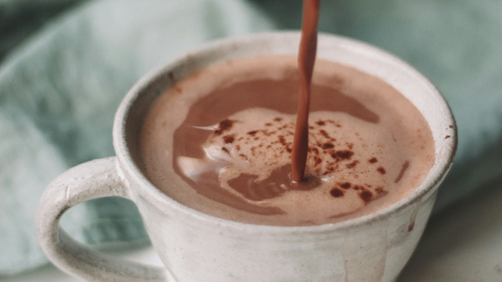 17. Cacao chaud au beurre d'arachide
