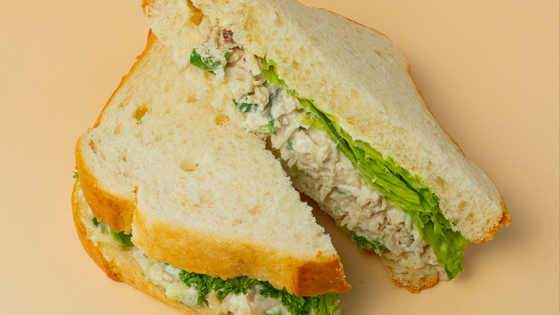 1. Sandwich à la salade de pois chiches