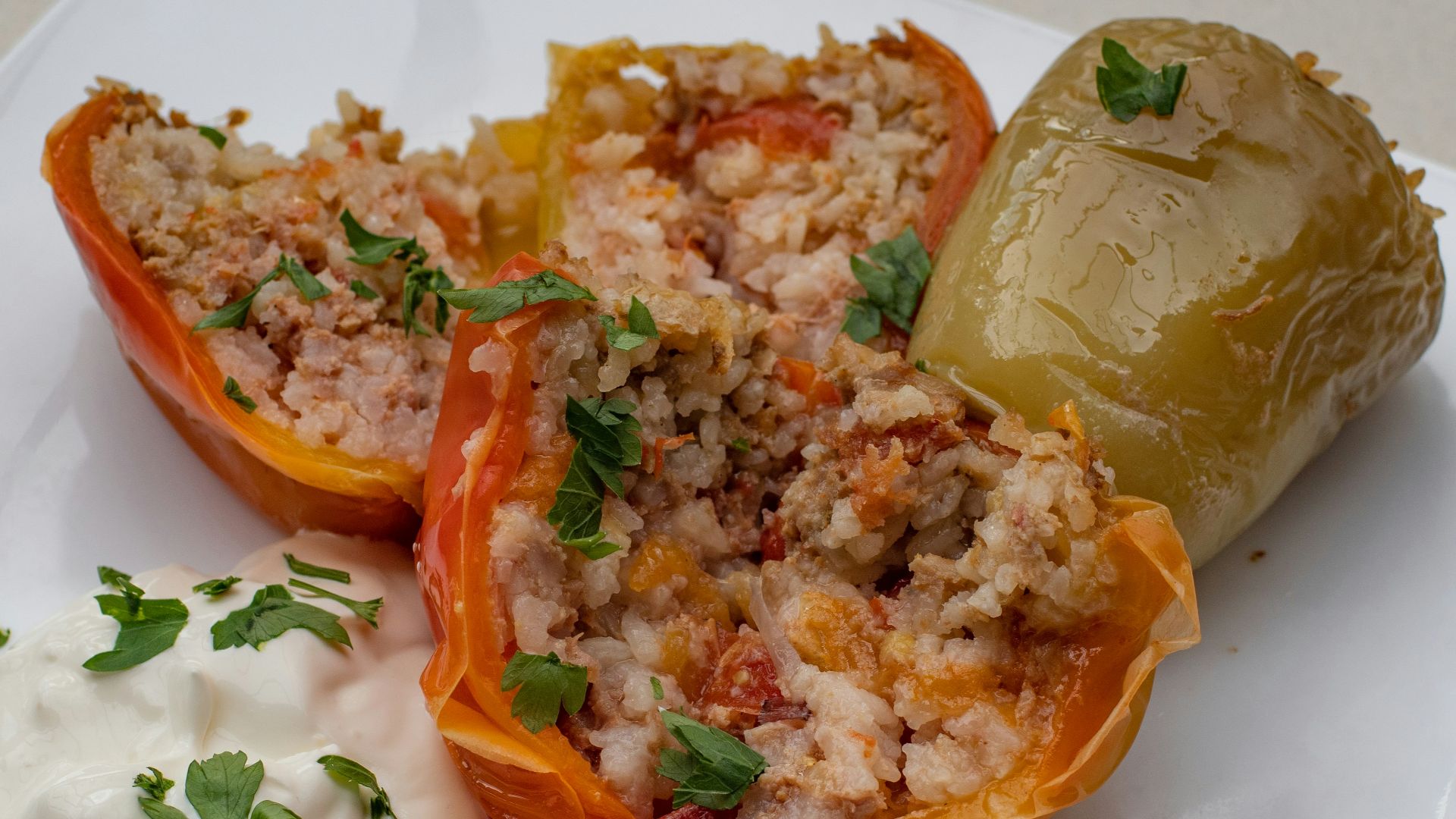 9. Poivrons farcis