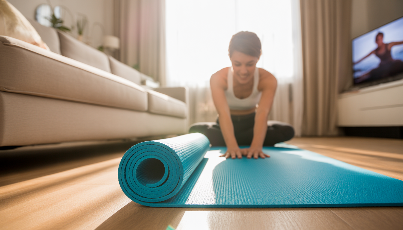 1. Le tapis de yoga multifonction