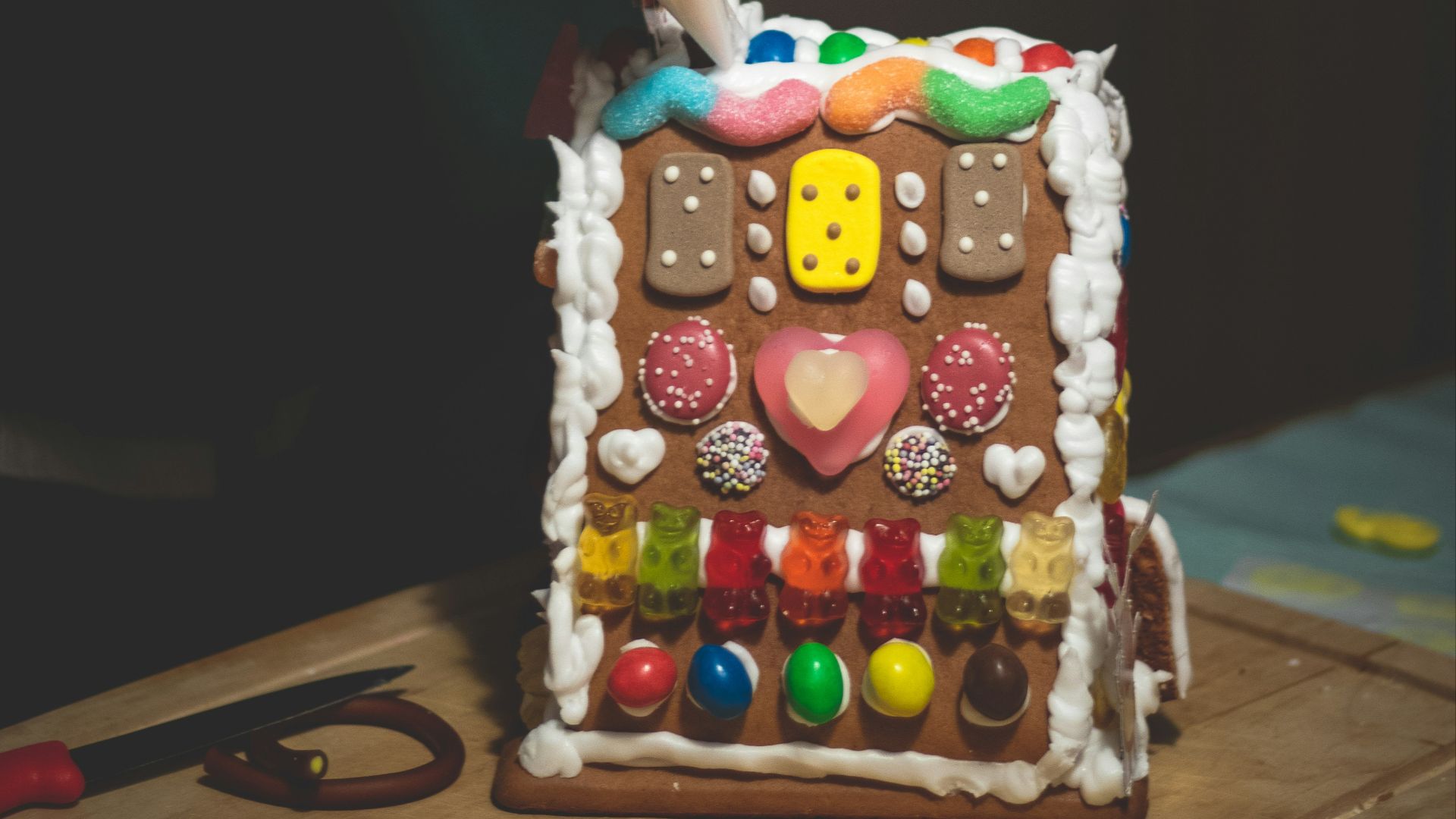 11. Maisons en pain d'épices et biscuits