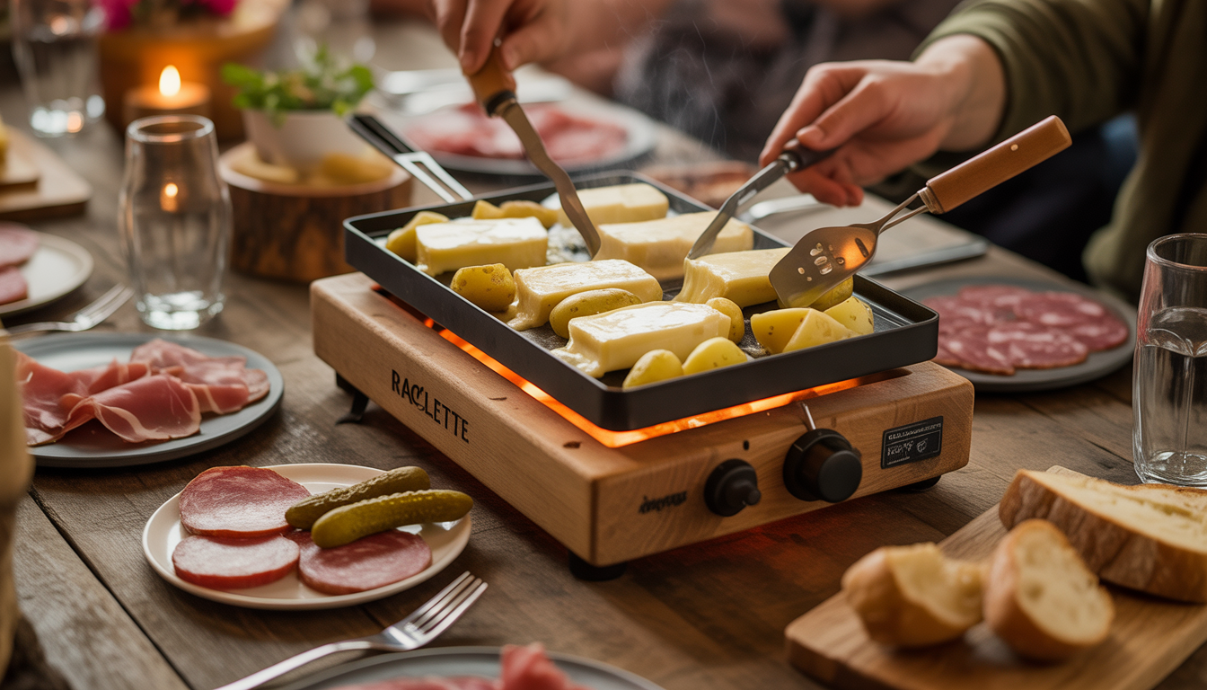 7. Organisez une soirée raclette suisse