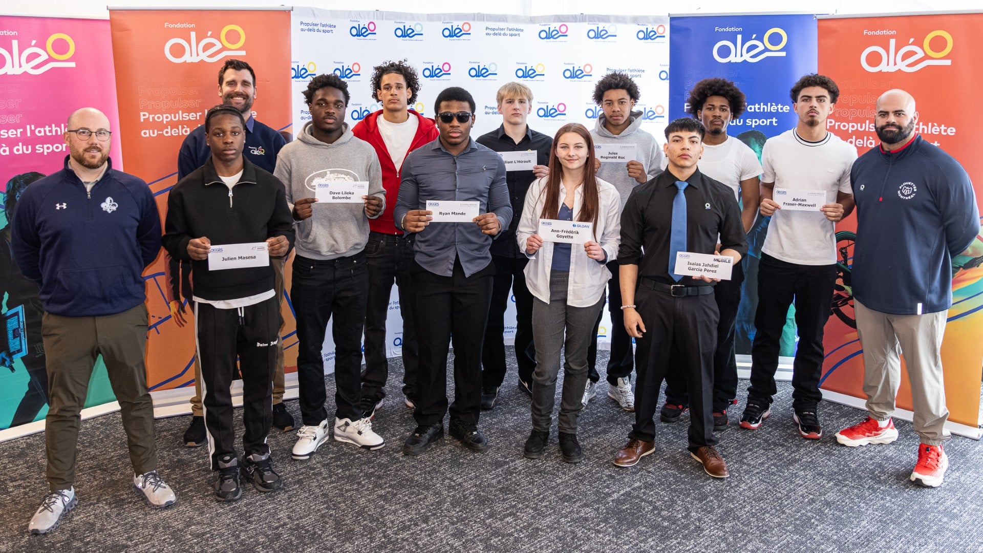 Fifteen student-athletes in football receive scholarships