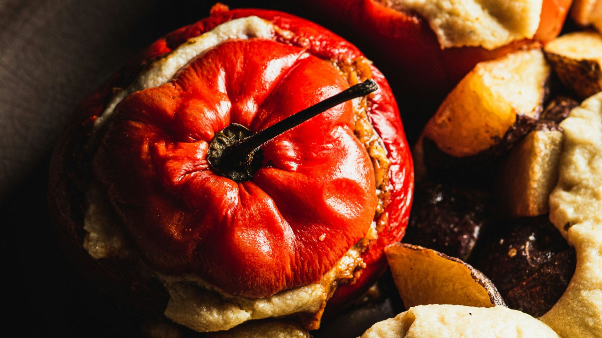 17. Poivrons farcis dorés sur le dessus