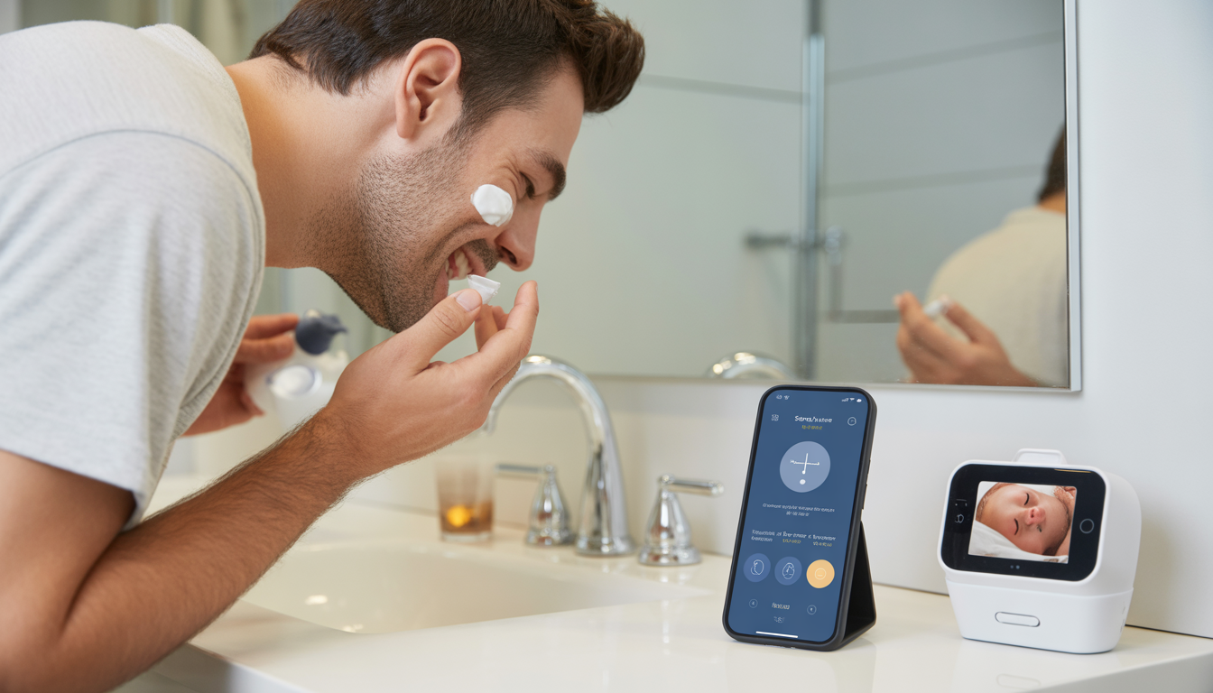 2. Simple : la routine beauté express pour papa pressé