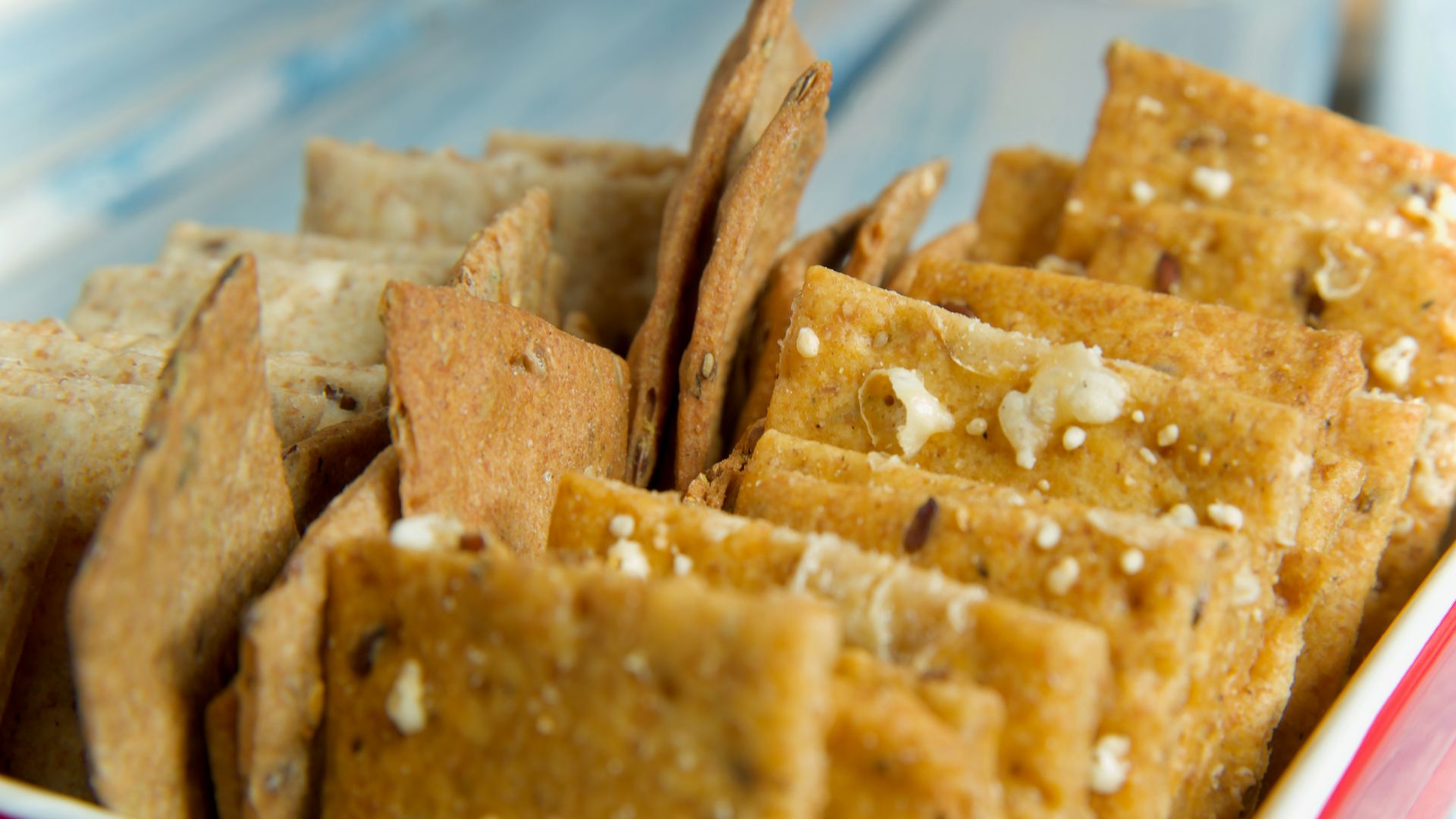 20. Crackers et snacks salés