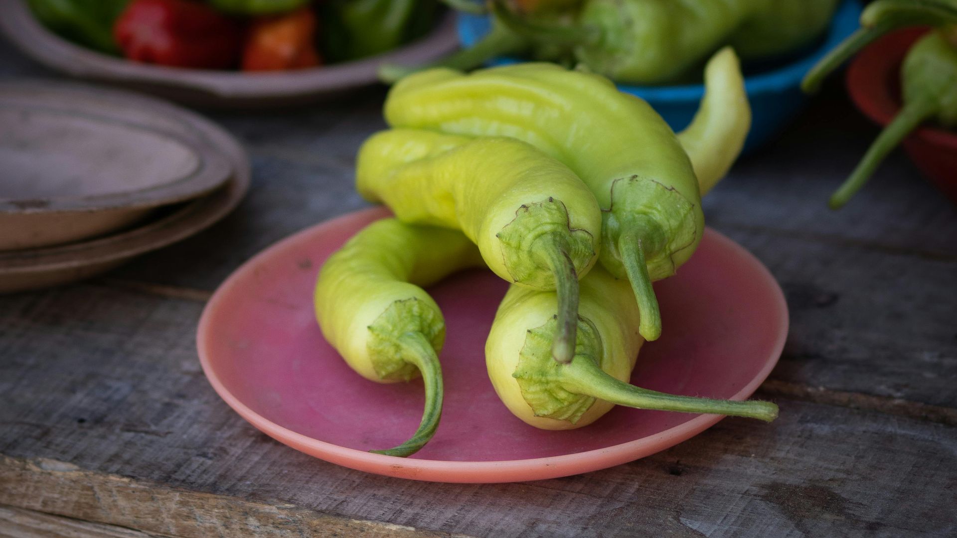 5. Piments bananes (variété piquante)
