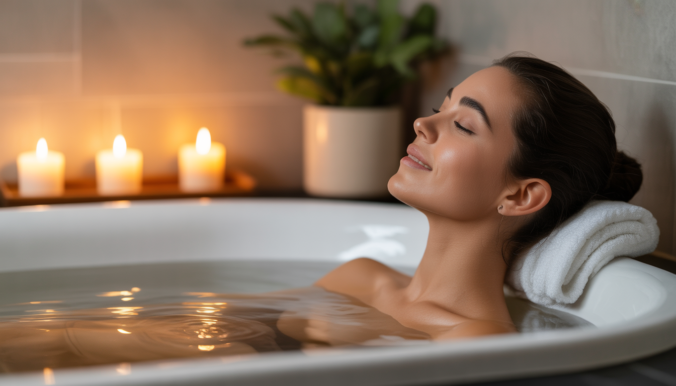 4. Le bain ou la douche relaxante