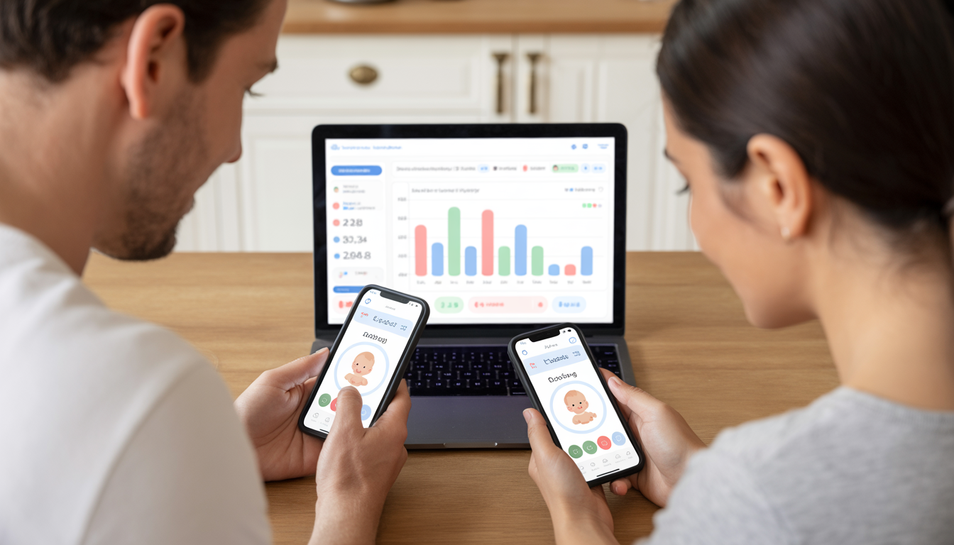 7. Baby Connect : tout synchroniser avec maman