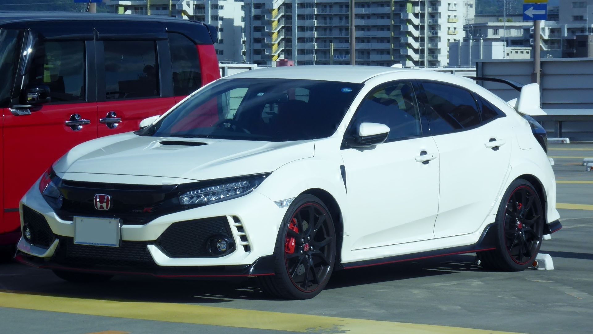 9. Exercice de confiance à l'avant (Honda Civic Type R FK8)