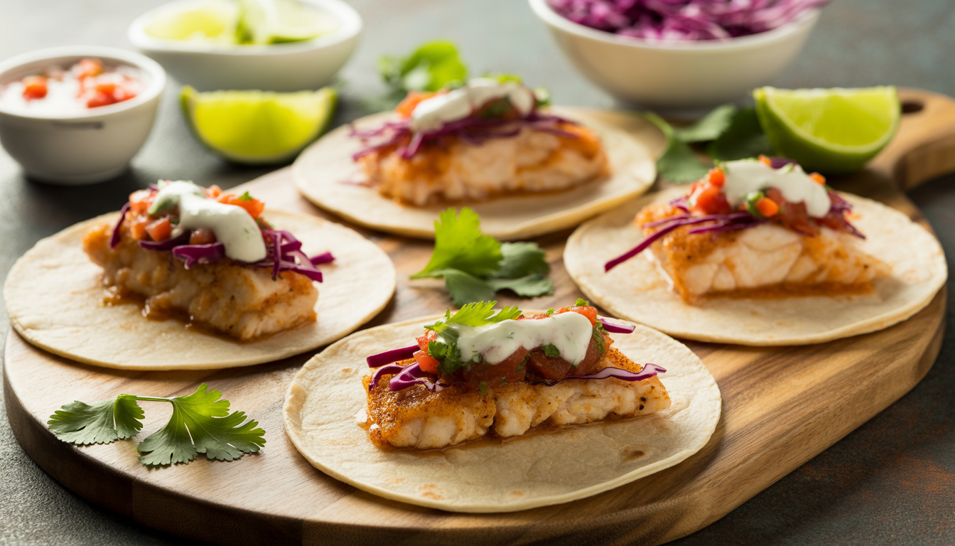 7. Tacos de poisson façon street food