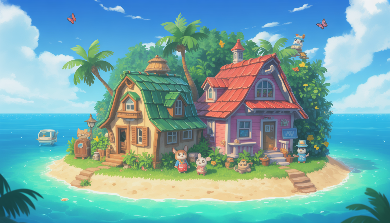 4. Animal Crossing : la douceur d’une vie insulaire