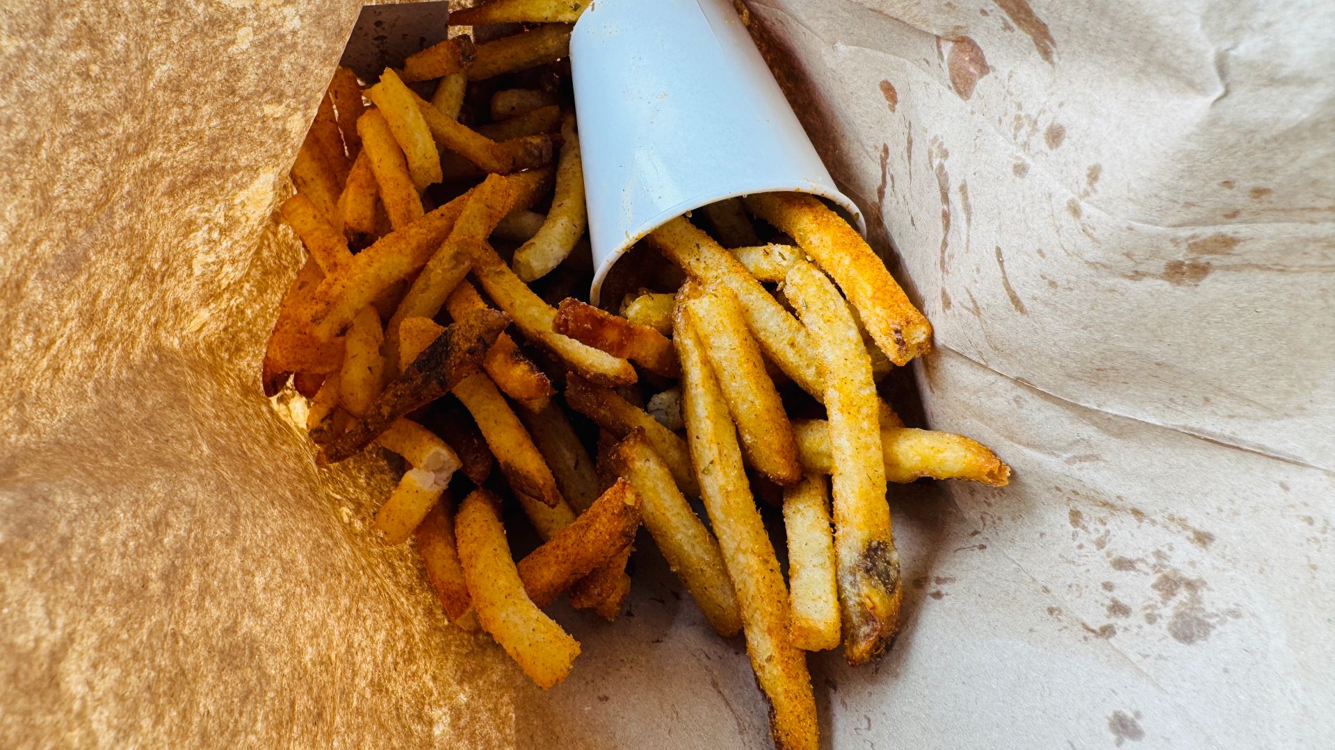 8. Frites cajun de Five Guys