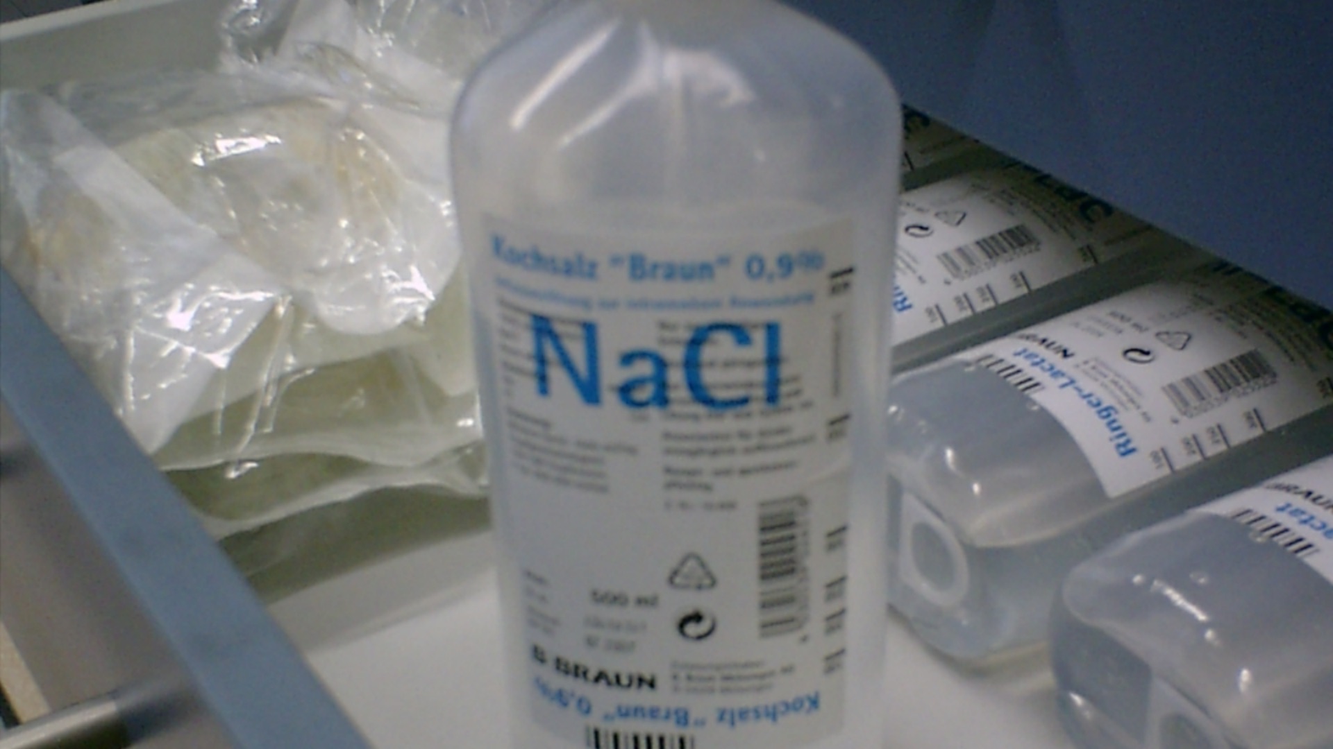 7. Utilisez une solution saline