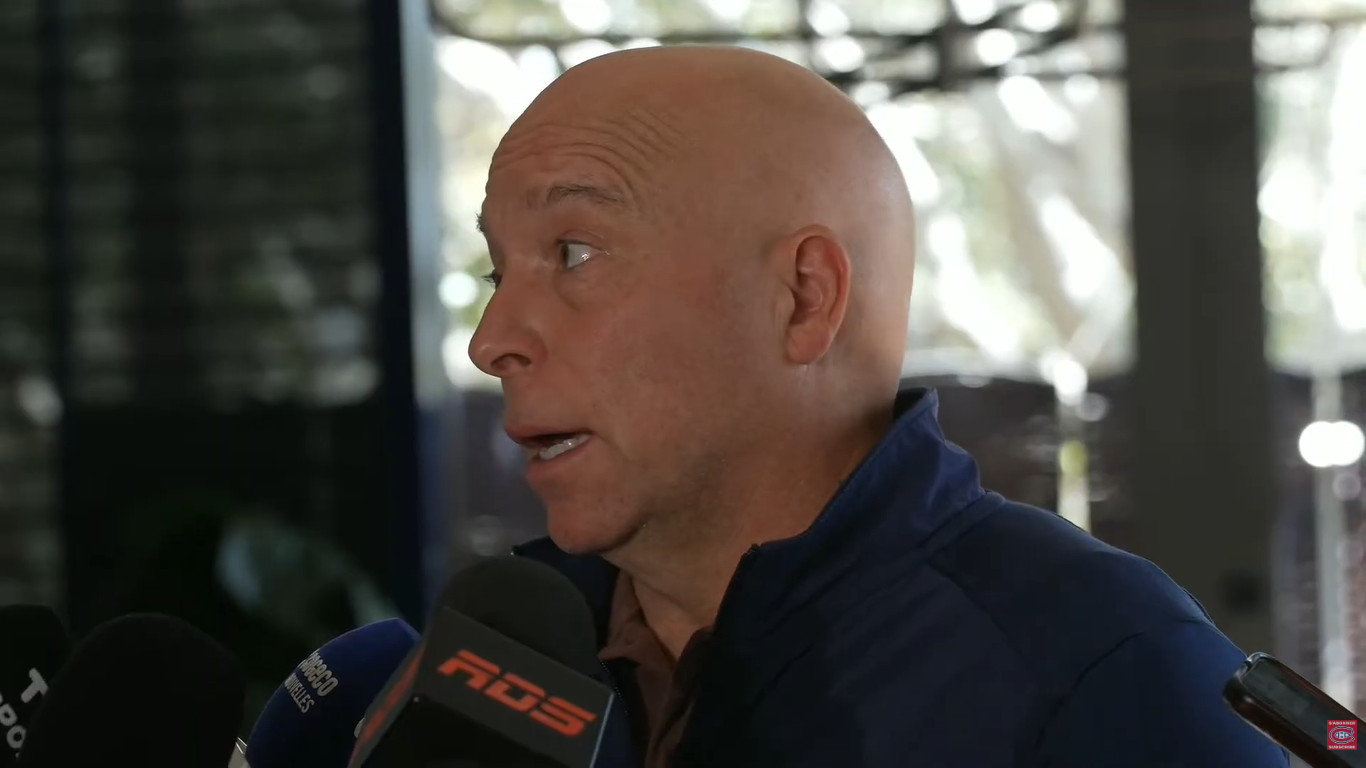 Kent Hughes refuses to justify his huge delay at the press briefing