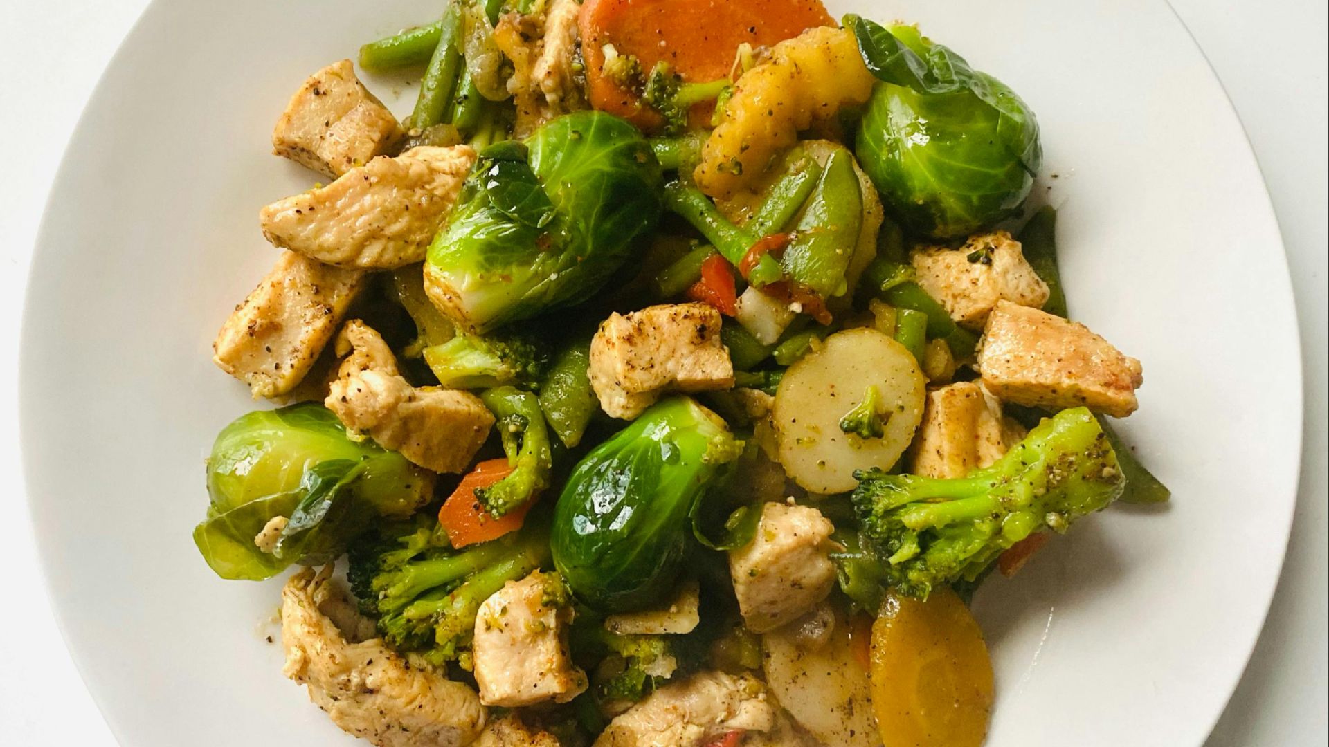 7. Sauté de poulet et de légumes