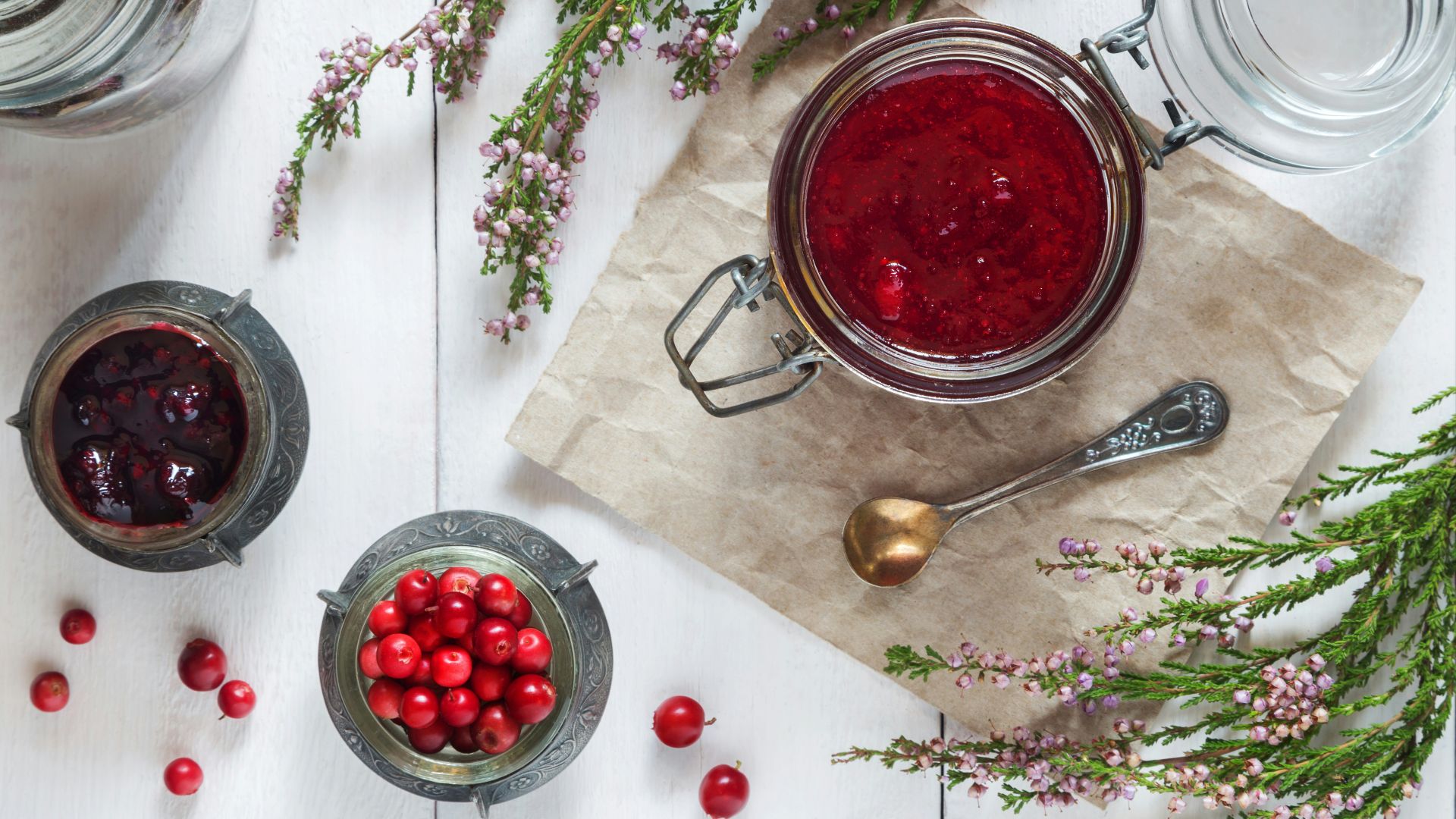 3. Sauce aux canneberges