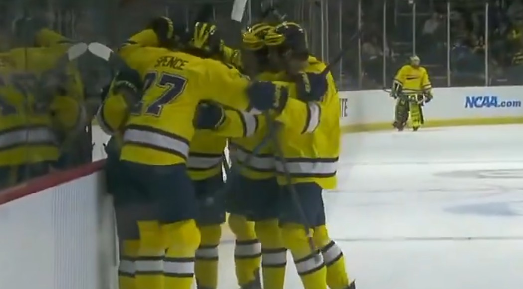 Even without Michael Hage, Michigan wins and advances to the next round