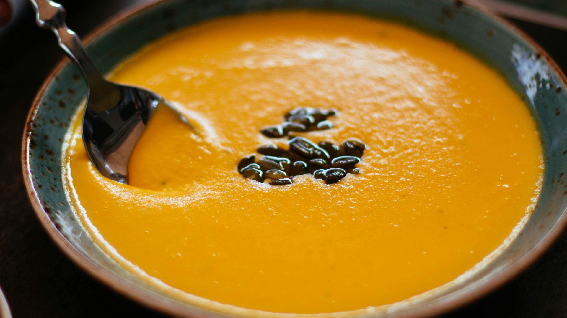 5. Soupe au potiron et au lait de coco