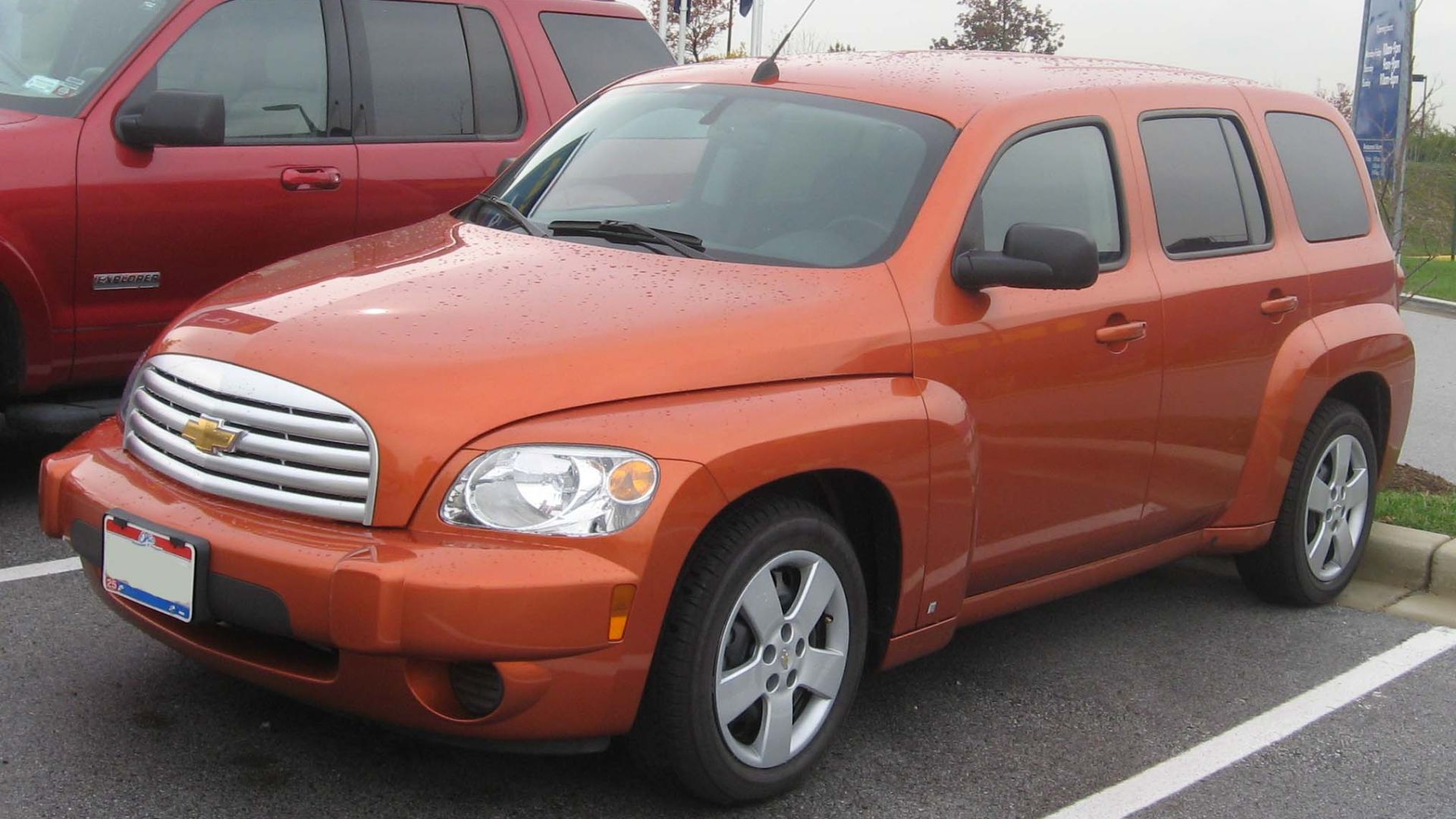 18. Le coffre en plastique rétro (Chevrolet HHR 2006-2011)