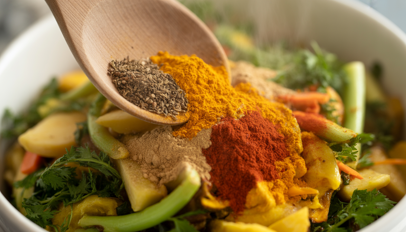 8. Ajoute des épices à tes plats