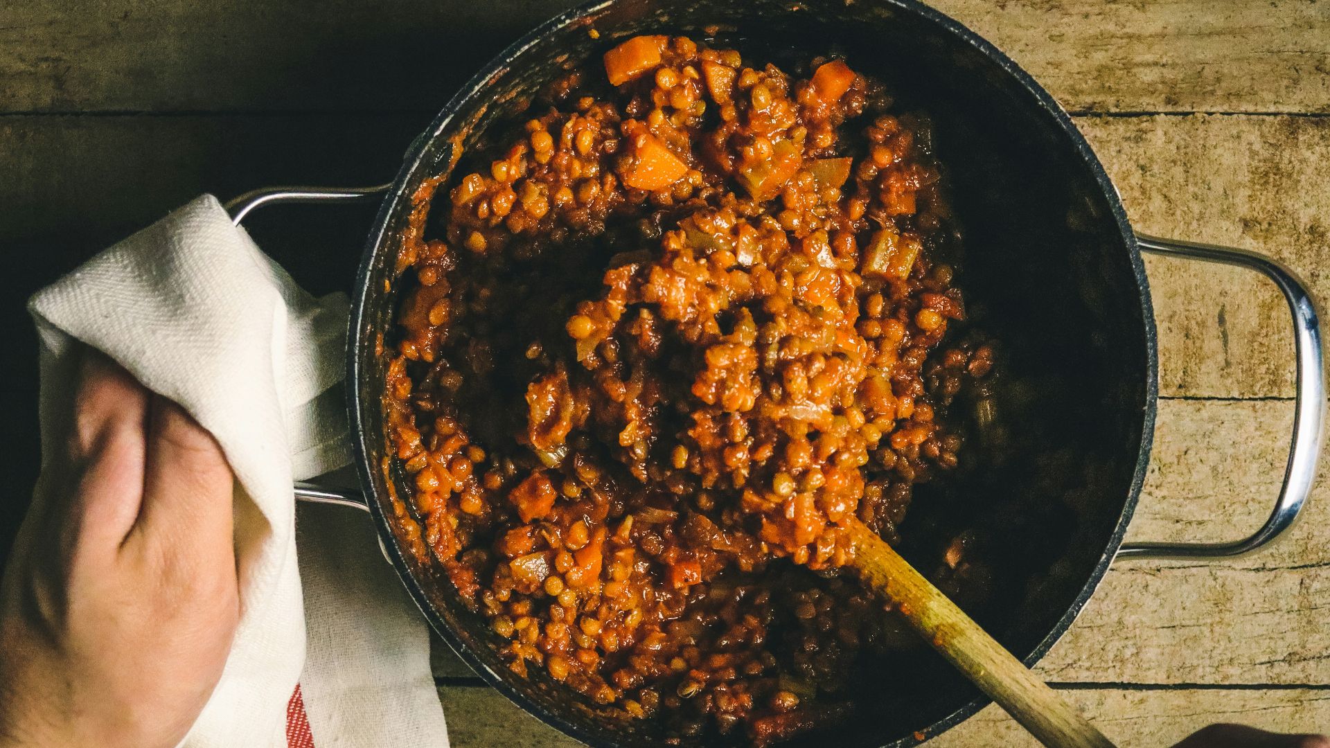 7. Haricots et lentilles