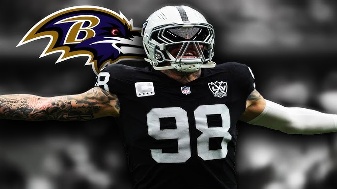 Here’s why Maxx Crosby is the perfect acquisition for the Ravens