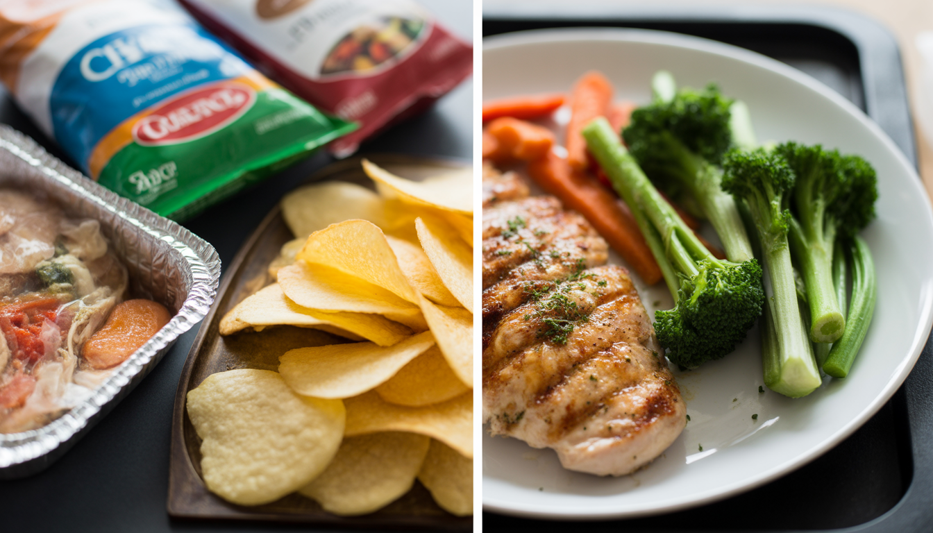 14. Évite les aliments ultra-transformés