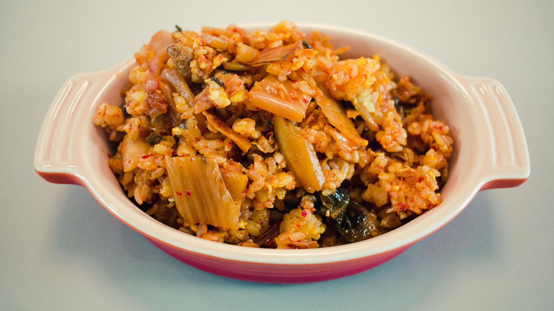 11. Riz frit au kimchi avec des morceaux aléatoires