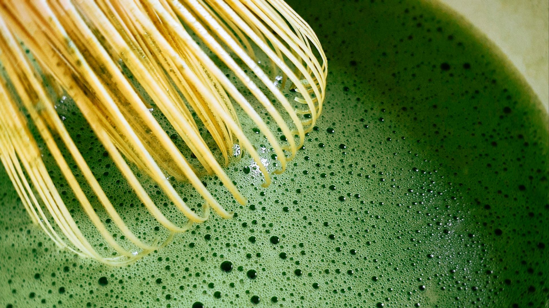 20. Latte au thé vert matcha