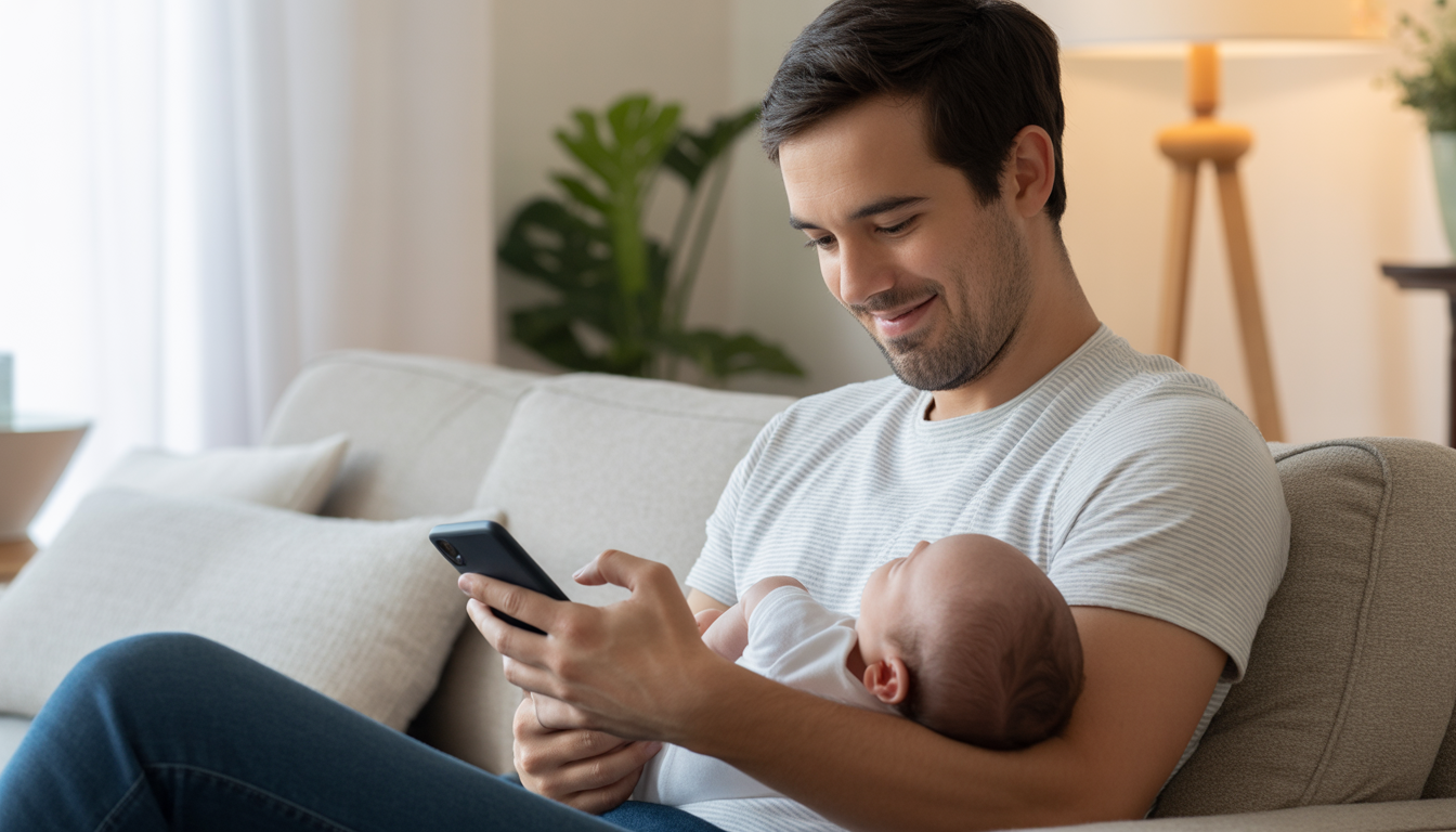 Nouveau papa ? Voici 15 applis qui vont te sauver la mise