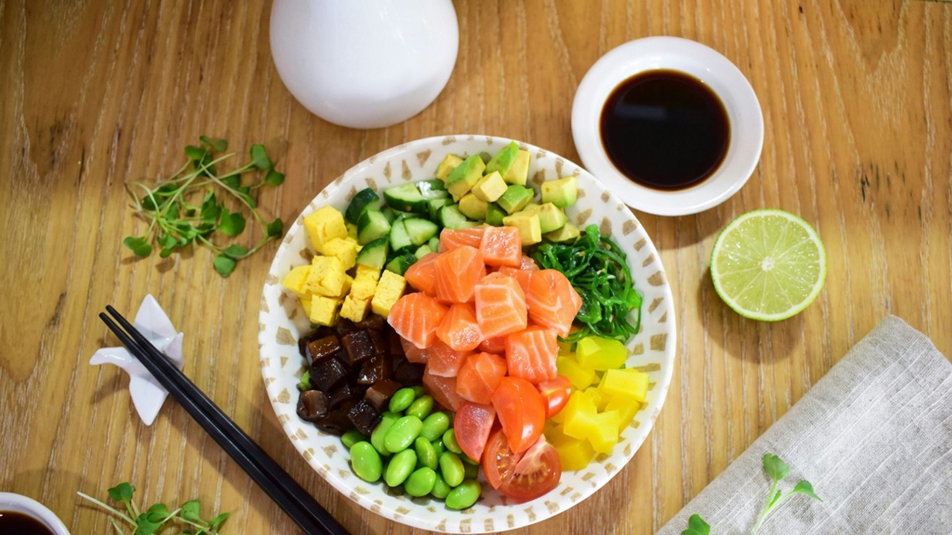 15. Poke hawaïen
