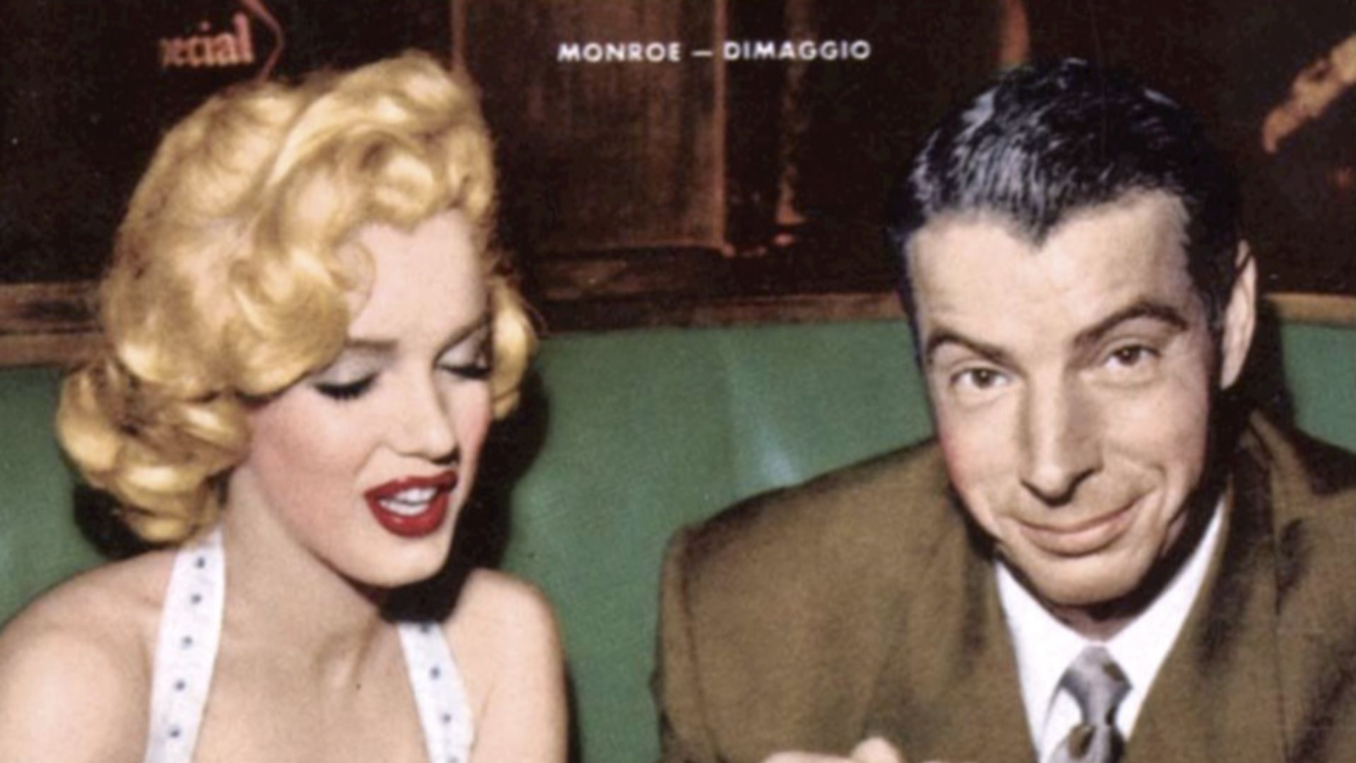 17. Marilyn Monroe et Joe DiMaggio