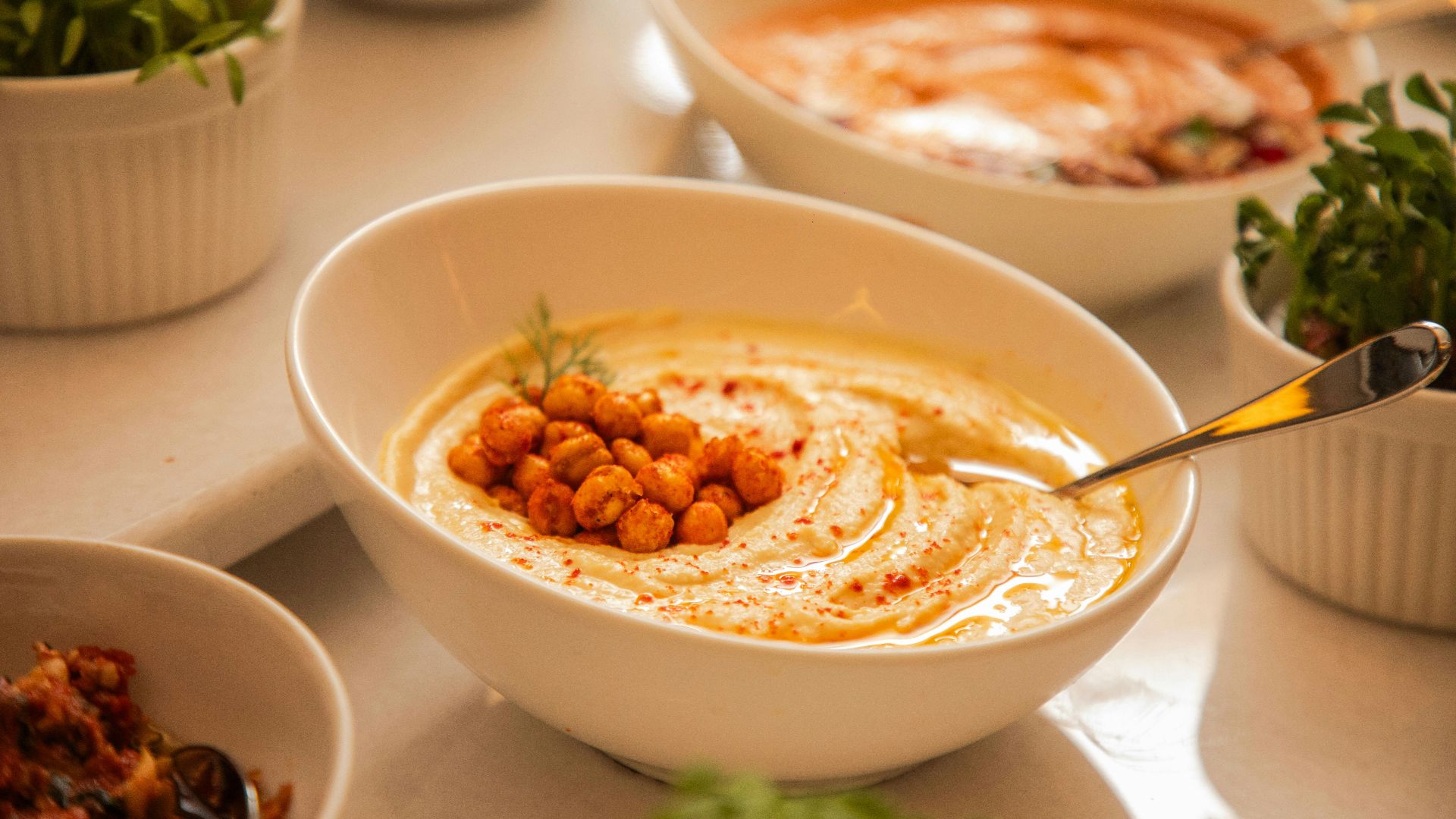 4. Houmous aux légumes